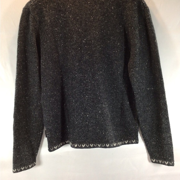 WooLRich  ladies women’s medium onyx heather pullover quarter pullover sweater - Picture 10 of 10